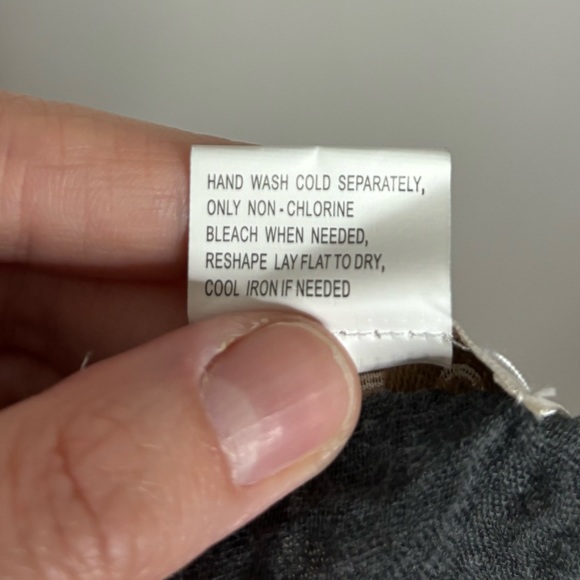 LuLu Gray Infinity Scarf - Picture 5 of 5